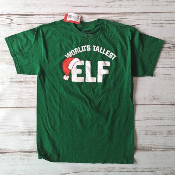 Celebrate Together Elf Christmas Tee Shirt sz M New - Picture 1 of 3